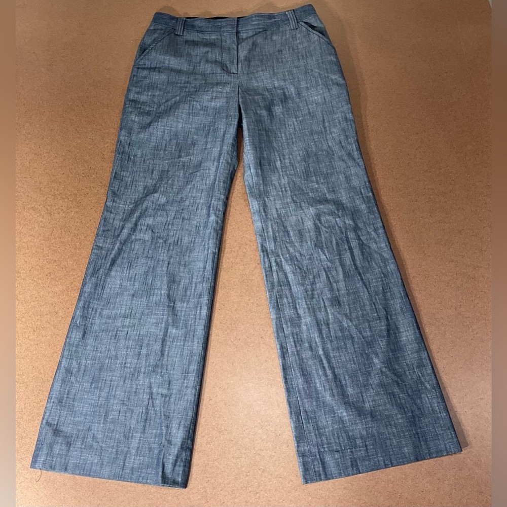 J. Crew Blue Wide Leg Pants